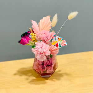 母親節 DIY 康乃馨保鮮花+紙染花套裝